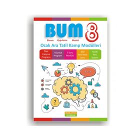 8. Sınıf Bum Ocak Ara Tatil Kamp Modülleri Simülasyon Yayınları