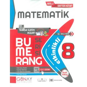 8. Sınıf Bumerang Matematik Etkinlikli Soru Bankası - Günay Yayınları