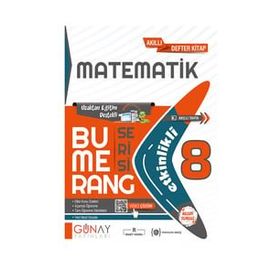 8. Sınıf Bumerang Matematik Etkinlikli Soru Bankası - Günay Yayınları