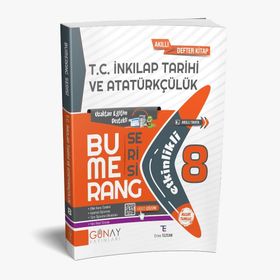 8.Sınıf Bumerang T.C. İnkılap Tarihi ve Atatürkçülük Etkinlikli Akıllı Kitap Soru Bankası