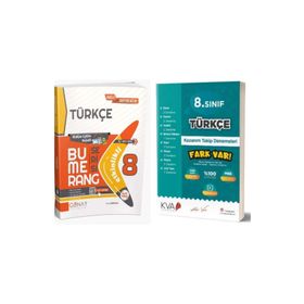 8. Sınıf Bumerang Türkçe Akıllı Defter - Günay Yayınları
