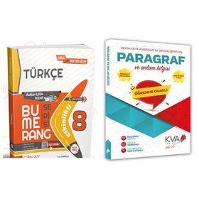 8. Sınıf Bumerang Türkçe Akıllı Defter - Günay Yayınları