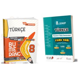 8. Sınıf Bumerang Türkçe Akıllı Defter - Günay Yayınları
