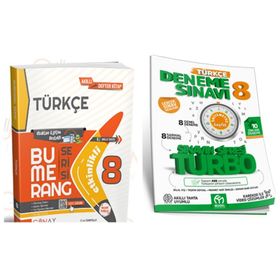8. Sınıf Bumerang Türkçe Akıllı Defter - Günay Yayınları