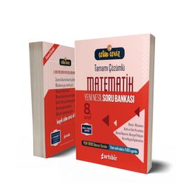 8.Sınıf Çetin Ceviz Matematik Soru Bankası Artıbir Yayınları