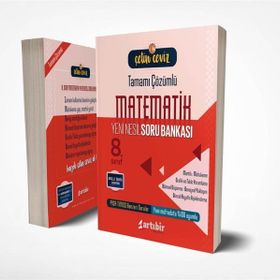 8.Sınıf Çetin Ceviz Matematik Soru Bankası Artıbir Yayınları