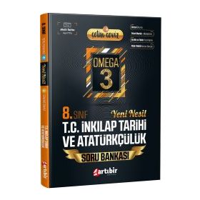 8. Sınıf Çetin Ceviz Omega T.C.İnkılap Tarihi ve Atatürkçülük Soru Bankası-Artıbir Yayınları