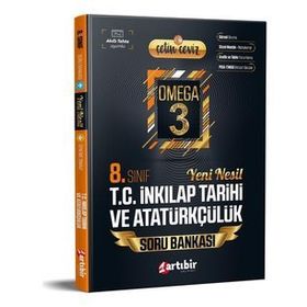 8. Sınıf Çetin Ceviz Omega T.C.İnkılap Tarihi ve Atatürkçülük Soru Bankası-Artıbir Yayınları