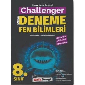 8. Sınıf Challenger Fen Bilimleri 12'li Deneme - Kafa Dengi Yayınları
