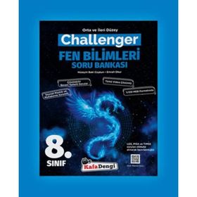 8.sınıf Challenger Fen Bilimleri Soru Bankası-Kafadengi Yayınları