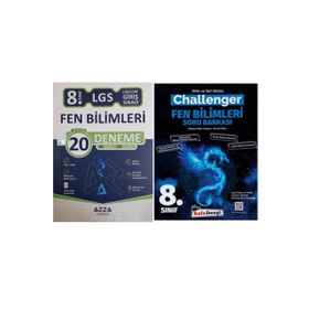 8.sınıf Challenger Fen Bilimleri Soru Bankası-Kafadengi Yayınları