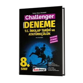 8. Sınıf Challenger İnkılap Tarihi 20 Branş Denemesi - Kafa Dengi Yayınları
