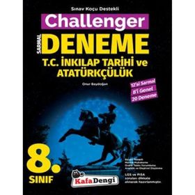 8. Sınıf Challenger İnkılap Tarihi 20 Branş Denemesi - Kafa Dengi Yayınları
