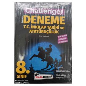 8. Sınıf Challenger İnkılap Tarihi 20 Branş Denemesi - Kafa Dengi Yayınları