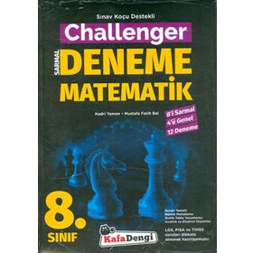 8. Sınıf Challenger Matematik 12'li Branş Denemesi-Kafa Dengi Yayınları