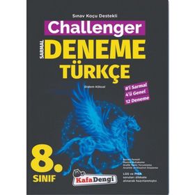 8. Sınıf Challenger Türkçe 12'li Deneme - Kafa Dengi Yayınları