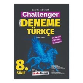 8. Sınıf Challenger Türkçe 12'li Deneme - Kafa Dengi Yayınları