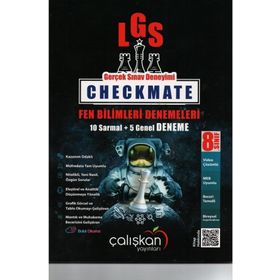 8. Sınıf Checkmate Fen Bilimleri Branş Denemeleri 10 Sarmal+5 Genel Çalışkan Yayınları