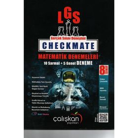 8. Sınıf Checkmate Matematik Branş Denemeleri 10 Sarmal+5 Genel Çalışkan Yayınları