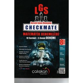 8. Sınıf Checkmate Matematik Branş Denemeleri 10 Sarmal+5 Genel Çalışkan Yayınları