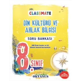 8.Sınıf Classmate Din Kültürü Soru Bankası Okyanus Yayınları