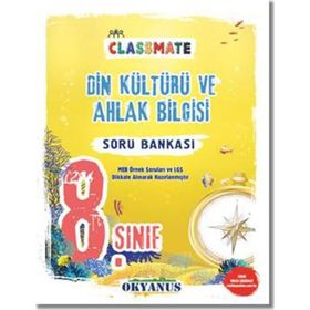 8.Sınıf Classmate Din Kültürü Soru Bankası Okyanus Yayınları