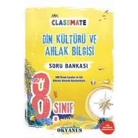 8.Sınıf Classmate Din Kültürü Soru Bankası Okyanus Yayınları