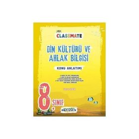 8.Sınıf Classmate Din Kültürü Ve Ahlak Bilgisi Konu Anlatım Okyanus Yayınları