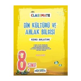 8. Sınıf Classmate Din Kültürü ve Ahlak Bilgisi Konu Anlatımlı-Okyanus Yayınları