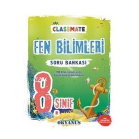 8 Sınıf Classmate Fen Bilimleri Soru Bankası Okyanus Yayınları