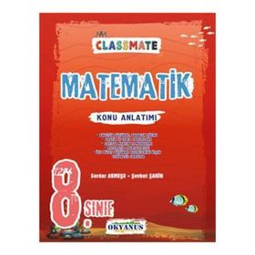 8 Sınıf Classmate Matematik Konu Anlatımlı Okyanus Yayınları