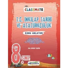 8. Sınıf Classmate T.C. İnkılap Tarihi Konu Anlatımı