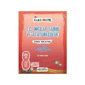 8. Sınıf Classmate T.C. İnkılap Tarihi Konu Anlatımı