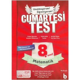 8. Sınıf Cumartesitest Matematik Kollektif Basamak Yayınları