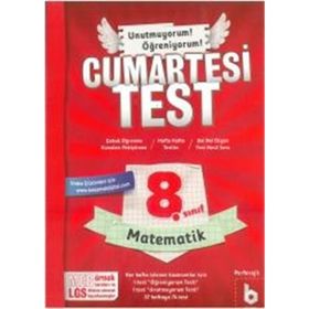 8. Sınıf Cumartesitest Matematik Kollektif Basamak Yayınları