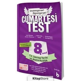 8. Sınıf Cumartesitest T. C İnkılap Tarihi ve Atatürkçülük Kollektif Basamak Yayınları