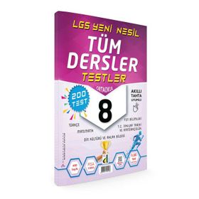 8. Sınıf Damla Yeni Nesil Tüm Dersler Testler Damla Eğitim