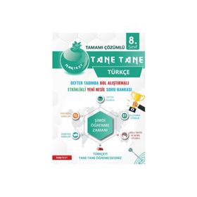 8. Sınıf Defter Tadında Tane Tane Türkçe - Nartest Yayınevi