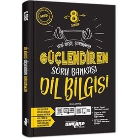 8. Sınıf Dil Bilgisi Güçlendiren Soru Bankası-Ankara Yayınları