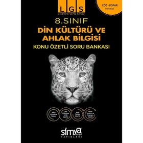 8. Sınıf Din Kültürü Konu Özetli Soru Bankası-Simya Yayınları