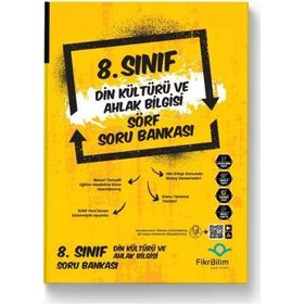 8. Sınıf Din Kültürü Sörf Soru Bankası-FikriBilim Yayınları