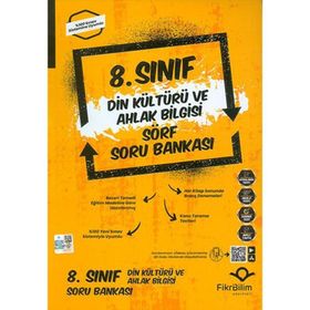 8. Sınıf Din Kültürü Sörf Soru Bankası-FikriBilim Yayınları