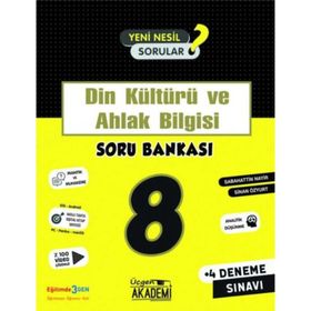 8. Sınıf Din Kültürü Ve Ahlak Bil Soru Bankası-Üçgen Akademi Yayınları