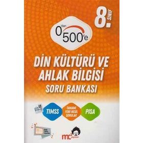 8. Sınıf Din Kültürü ve Ahlak Bilgisi 0'dan 500'e Soru Bankası-MC2 Yayınları