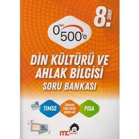 8. Sınıf Din Kültürü ve Ahlak Bilgisi 0'dan 500'e Soru Bankası-MC2 Yayınları