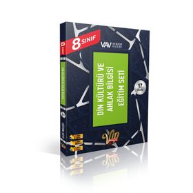 8. Sınıf Din Kültürü ve Ahlak Bilgisi 17 Fasikül Bronz Eğitim Seti - Vip Yayınları