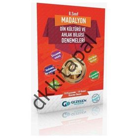 8. Sınıf Din Kültürü ve Ahlak Bilgisi 20 li Madalyon Denemeleri-Gezegen Yayıncılık