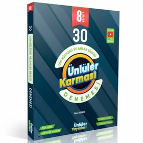 8. Sınıf Din Kültürü Ve Ahlak Bilgisi 30 Branş Deneme - Ünlüler Karması