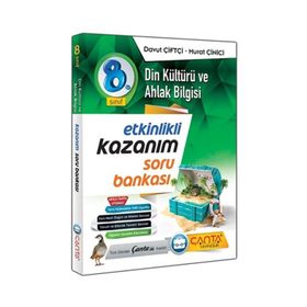 8. Sınıf Din Kültürü ve Ahlak Bilgisi 8 Öğrencilik Kutu Yaprak Test-Çanta Yayınları