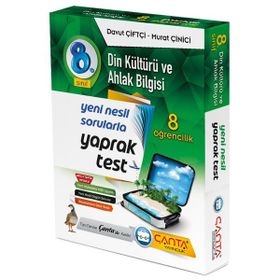 8. Sınıf Din Kültürü ve Ahlak Bilgisi 8 Öğrencilik Kutu Yaprak Test-Çanta Yayınları